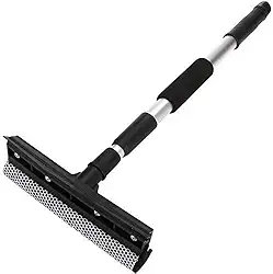 Rodo Limpeza De Vidros Lava Janela Extensível Expansível