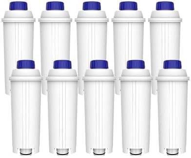Maxblue Kaffeefilter, Ersatz für De'Longhi® Wasserfilter DLSC002, 10 Pack | Kompatibel mit De'Longhi® Magnifica® S, Eletta® Explorer, Dinamica® und ECAM-Serie, Espressomaschine, TÜ