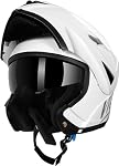 Westt – Westt Klapphelm Motorrad ECE 22.06 Zertifiziert für Roller, 