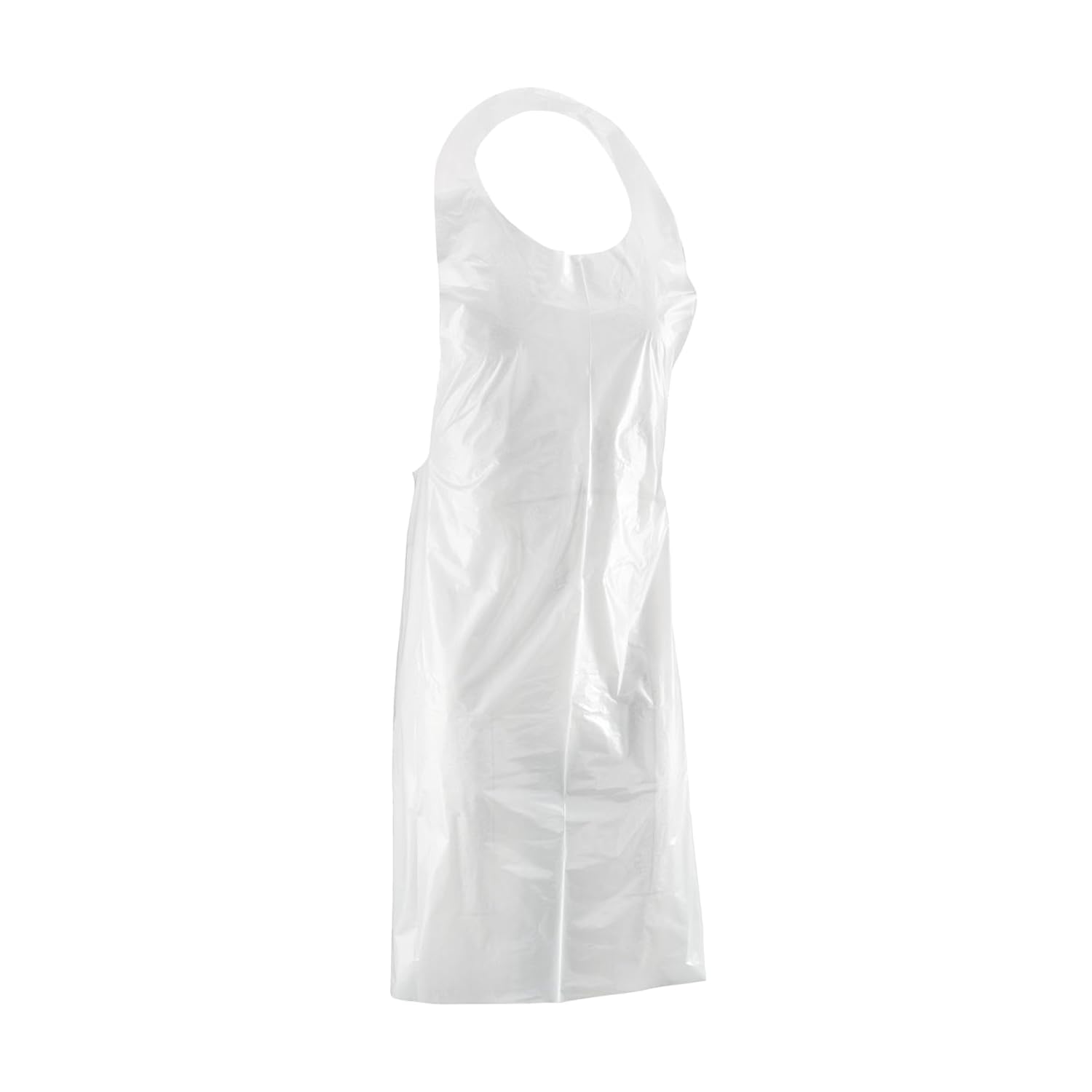 5 PZ Grembiuli Monouso Usa e Getta per Adulti e Ragazzi, Impermeabili in Plastica Trasparente per Cucinare, Servire, Pittura, Parrucchiere, Cucina, Ospedale, Camice da Lavoro, Alimentare