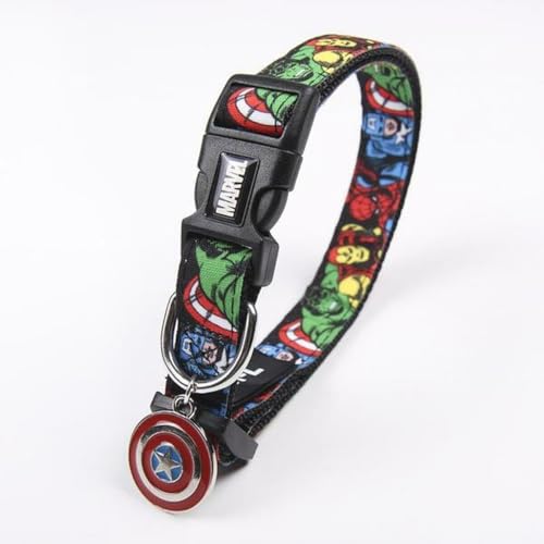 CERDÁ Life's Little Moments - Marvel Hundehalsband Kleine Hunde | Marvel Halsband Mini Hunde Offizieller Lizenz, XXS-xs