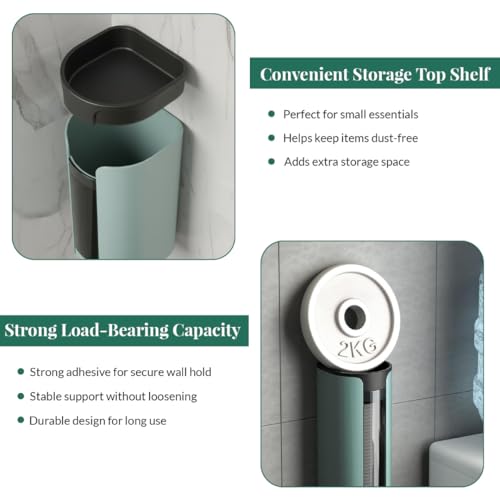Image of Srxes Self Adhesive Paper Cup Dispenser Holder, Wall Mounted Plastic Drinking Water Cup Dispenser, Glass Dispenser Holder, Disposable Cup Holder Organizer (Standard, White)