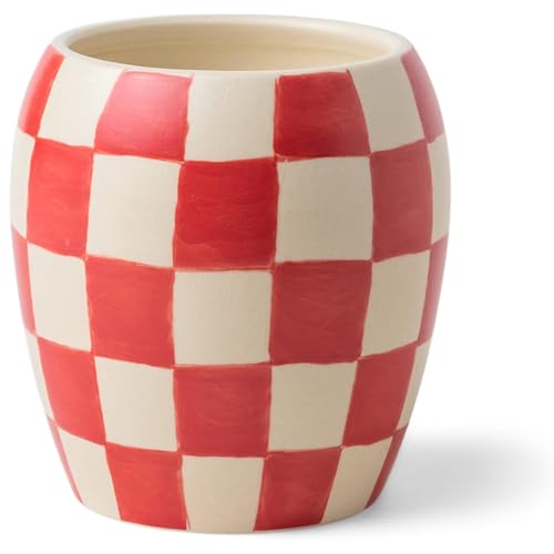 Paddywax Checkmate Artisan Hand Poured Scented Candle, 11-Ounce, Rose + Santal, (CM1104Z)
