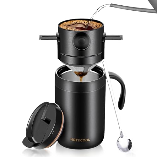 Pour Over Coffee Maker Camping Set