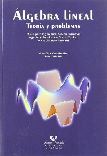 Álgebra lineal. Teoría y problemas. Curso para Ingeniería Técnica Industrial, Ingeniería Técni