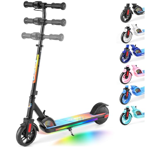Tooluck Electric Scooter Kids E35 PRO, Foldable Electric Scooter for Kids Ages 6-14, Up to 10MPH & 7 Miles, Black1
