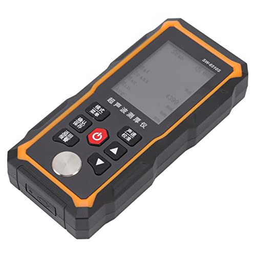 Medidor digital de espesores por ultrasonido, pantalla LCD portátil, rango de medición 1,00–300,00 mm (0,04–11,8 pulg), calibrador inteligente para tuberías y recipientes a presión miniatura 3