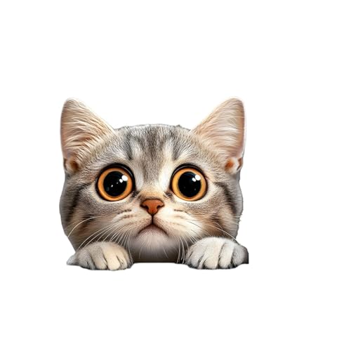 Vinilo decorativo removible Cara de Gatito Achang
