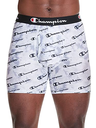 Champion Men's Everyday Active Lightweight Stretch Boxer Briefs | Variety Pack, Lightweight Stretch; Sizes S-XXL, 3-Pack - image 2