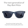 Ray-Ban | Meta Wayfarer (Gen 2) Vetro zaffiro, cosmico, lucido, transizioni