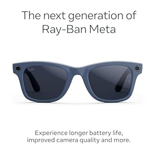 Ray-Ban | Meta Wayfarer (Gen 2) Vetro zaffiro, cosmico, lucido, transizioni