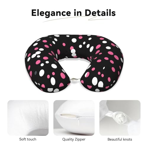 Almohada de viaje con funda suave y espuma viscoelástica miniatura 4