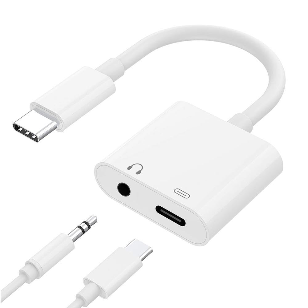 Amazon.com: Fonus USB C Headphone Adapter Earphone 3.5mm Jack