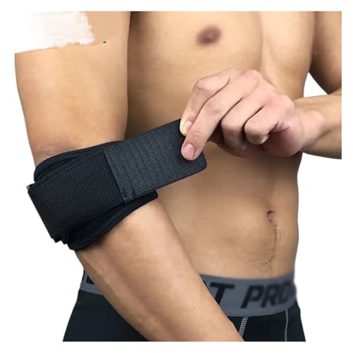 LUYSGBXR Coderas Gym 2Pcs Tennis Elbow Brace Volleyball Golfer's with Compression Pad Wrist Sweatband Knee Pad