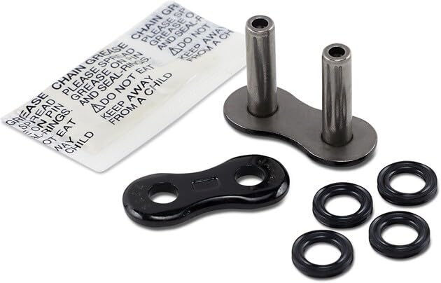 ATV&UTV Replace Parts & Accessories for EK 525 Z3D Series Quadra X-Ring Chain MLJ Rivet-Type Master Link Black Mod-BBM45-FV9670