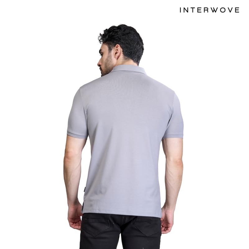 Image of Interwove Bamboo Knitted Polo T-Shirt