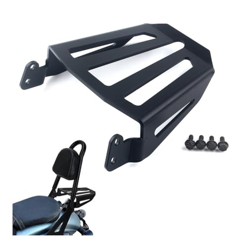 Porte-Bagages Bolt XVS950 : Libérez de l'Espace avec ce Support Arrière Noir - 3
