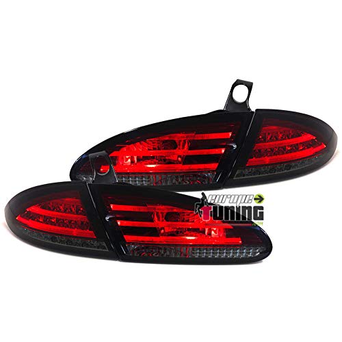 Feux rouges fumés à Leds Leon 1P 2005-2009 éclairage arrière tuning Europetuning