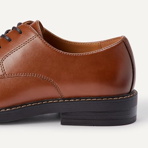 Image of Amazon Essentials Men's Round Toe Derby Dress Shoes