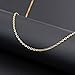 30 Pack Necklace Chains Gold Plated Necklace Bulk Link Cable Chain with Lobster Clasps for Jewelry Making Supplies(18Inch, 2mm)