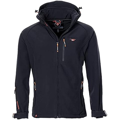 Geographical Norway Herren Herbst Winter Jacke Softshell Jacke Regen Übergangs Cover