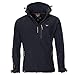 Produktbild Geographical Norway Herren Herbst Winter Jacke Softshell Jacke Regen Übergangs, Farbe:Dunkelgrau, Größe:M