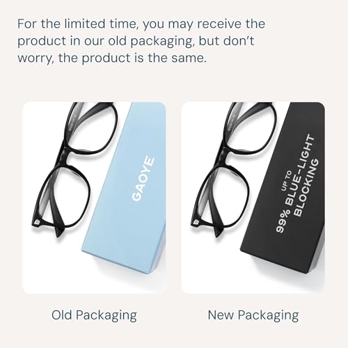 Blue Light Blocking Glasses - Fashion Square Eyeglasses, Anti UV Ray Computer Gaming Glasses Blue Blockers for Women/Men - Image 9