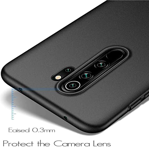 Image of Mobile Back Cover Case for Realme X2 Pro (Silicone Case|CameraProtection|Black SC1510)