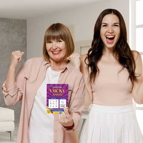 Image of Grandma Pregnancy Announcement Scratch Off Card - Fun Lottery Ticket Reveal, Unisex