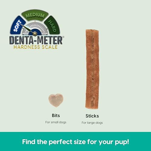 Image of ARK Naturals Breath Bursts Dog Treats, Dog Dental Sticks for Large Breeds, Unique Texture Helps Clean Teeth & Freshen Breath, Cinnamon, 6 oz, 1 Pack