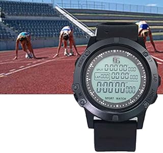 Kisbeibi Referee Timer, Digital Referee Soccer Watch Game Timer,Night Light Countdown Stopwatch Match Game For Sports Match(Black)