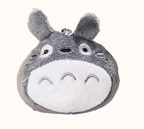 YQYMX Mi Vecino Totoro muñeco Colgante Suave de Felpa con Llavero Llavero Colgante Bolso Adornos