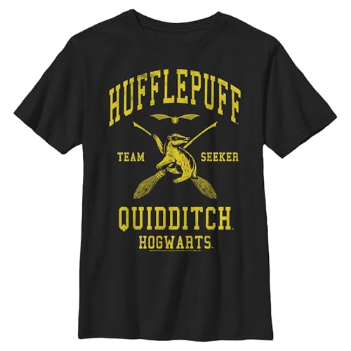 Boy's Harry Potter Hufflepuff Quidditch Seeker T-Shirt