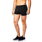 Muscle Alive Herren Sport Draußen Laufen Kurze Hose Trainieren Fitness Baumwolle und Elasthan Running Shorts