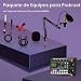 Imagen de Bekasa Podcast F998 Live Sound Card mit BM800 Kondensator Mikrofon professionelle Podcast Equipment Bundle DJ Mixer Effekten für Live Streaming
