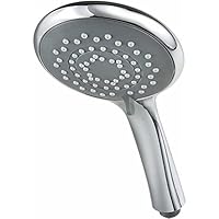 Triton Showers Showerhead, Bathroom Accessory, Water, 5 Spray Patterns, High Pressure, 8000 Series, Chrome Finish, Head Set, Shower Accessories