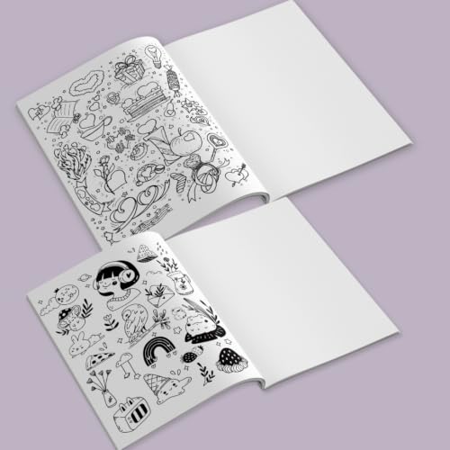 Image of Adult Colouring Book - Mindful Doodles for Calm - Colouring Activity Books for Adults - Creative Colouring Book to Reduce Stress