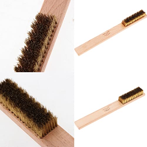 NC Escova de Fio de Latão Escova de Fio de aço Perfeita para Limpeza Suave - Seis linhas