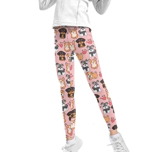 Toddler Girls Active Leggings Trousers Tummy Control Dance Yoga Leggings Tights