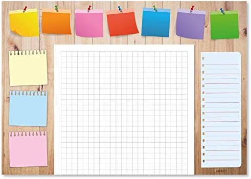 Desk pad Made of Paper for Children & Adults | Ideal as Notepad, Organizer, Weekly Planner & Daily Planner | Perfect for Your Daily to Do List | DIN A3 Desk pad