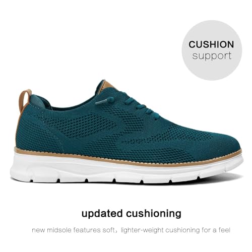 Image of Mens Casual Dress Shoes Fashion Mesh Oxfords Business Walking Work Sneakers Comfortable Lightweight Soft Sole