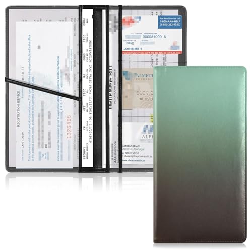 Organizador de guantera slim cuero miniatura 6