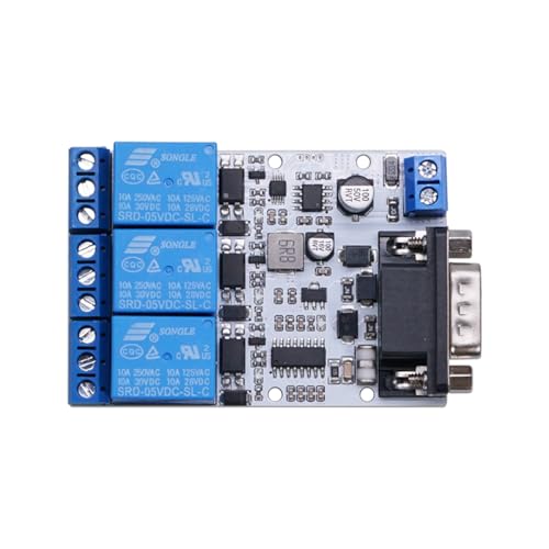Relais Modbus RS232 3 voies avec optocoupleur et puce SP3232