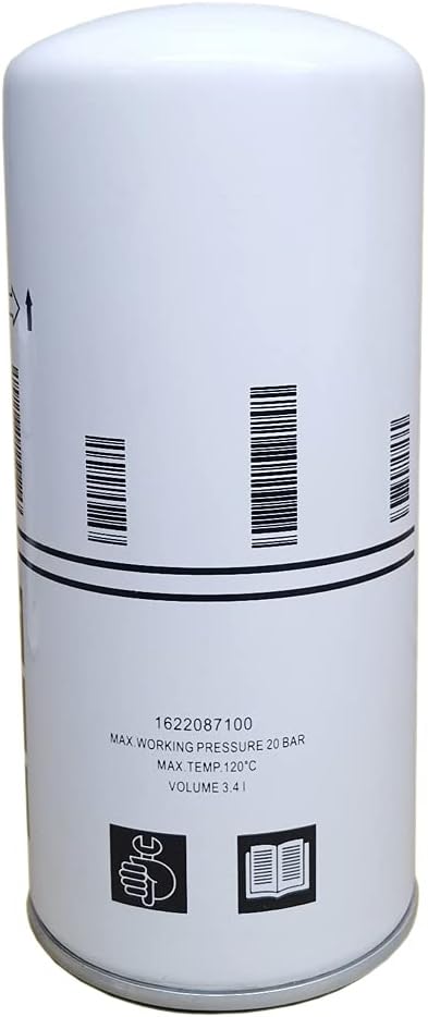 1622087100 Oil Separator Compatible with Rotating Screw Air Compressor 1622-0871-00