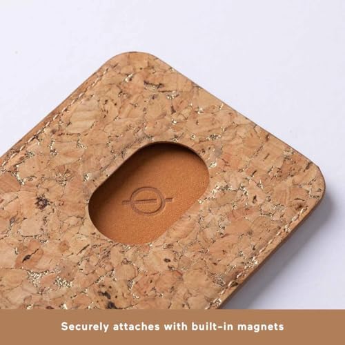 Portefeuille liège durable Atom Studios pour iPhone 16 porte-carte Magsafe