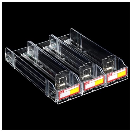 Separador de cajas de cerillas automático para estanterías