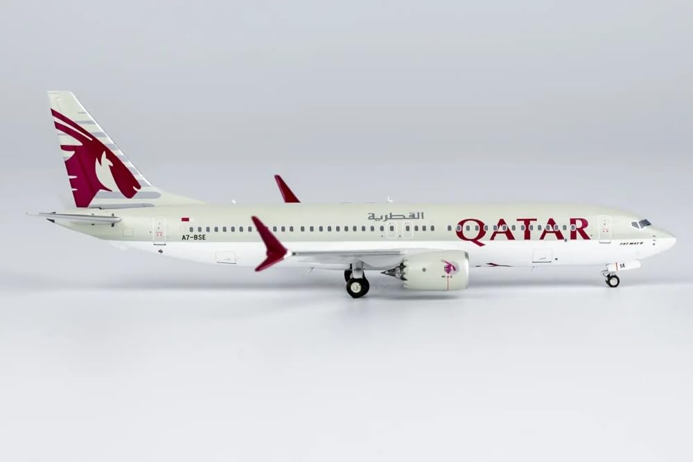 Limox NG Model Boeing 737-MAX8 Qatar A7-BSE 1:400 Modellino di aereo