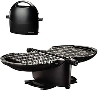 NOMADIQ Portable Propane Gas Grill | Small, Mini, Lightweight Tabletop BBQ | Perfect