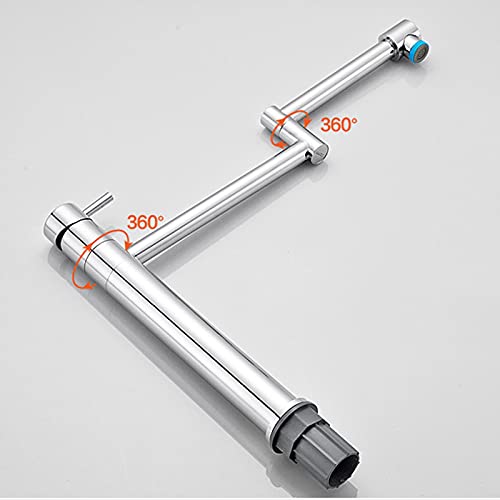 Pommeau de douche pour robinet de cuisine rétractable et orientable - 3