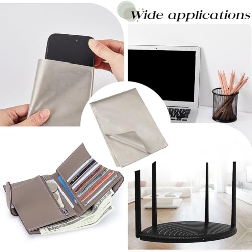 Gorgecraft DIY-WH0430-462A-US16 514 * 1106Mm Emf Protection Fabric Faraday Fabric Polyester Emi Rf & Rfid Shielding Copper Fabric Faraday Cage Protection Diy Enclosure Wireless Shield thumb #4